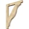 Ekena Millwork Funston Block Rough Sawn Bracket, Douglas Fir, 4"W x 38"D x 46"H BKT04X38X46FST05RDF - alternate 1